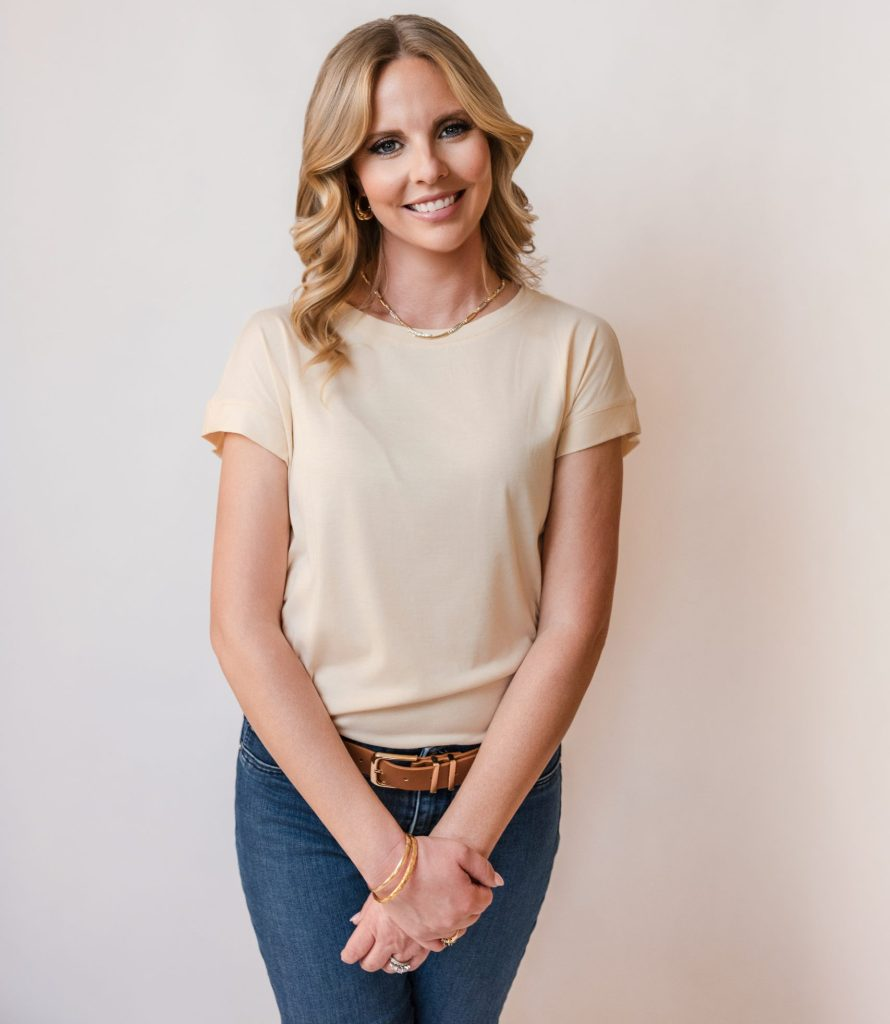Meghan Garfield, founder and director of Mindful Leaders, in the Lakewood Ranch academy studio